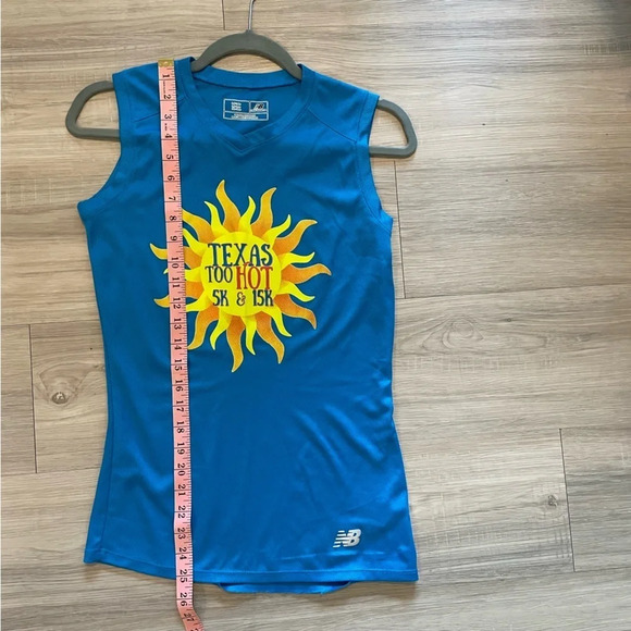 New Balance Texas too hot 5k & 15k run tank top small - Picture 5 of 5